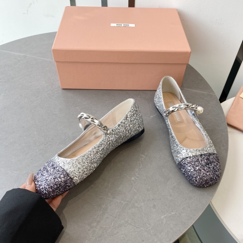 Miu Miu flat shoes